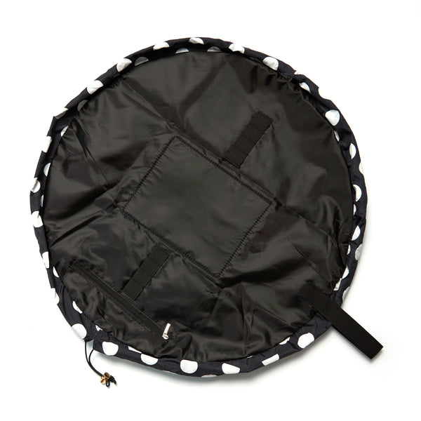 Double Spots Drawstring Flat Lay Makeup Bag