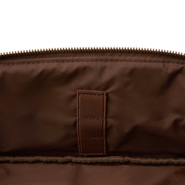 Marshmallow Flat Lay Makeup Box Bag - Espresso