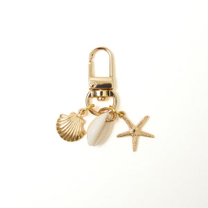 Bag Charm & Keychain - Sea Star & Shells