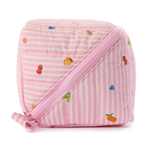 Marshmallow Flat Lay Makeup Box Bag - Frutas