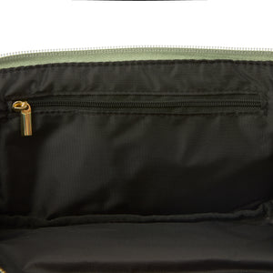 Flat Lay Makeup Box Bag - Tropical Leaves