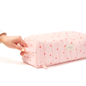 Hair Tool Case - Sweet Pink Hearts