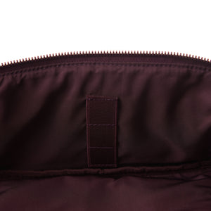 Marshmallow Flat Lay Makeup Box Bag - Chocolate Plum Hearts
